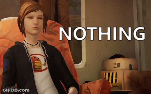Woman Sitting In Chair Saying Nothing GIF