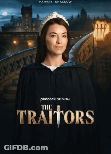Woman Sitting In Chair Says So Maybe We'll See Who's Queen Of The Traitors GIF
