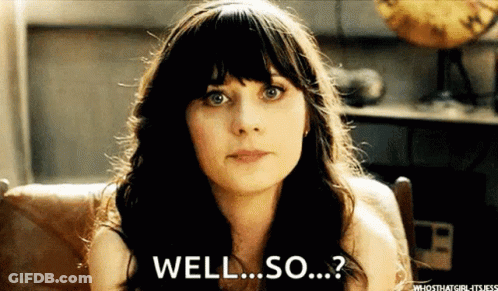 Woman Sitting In Chair With Well So GIF