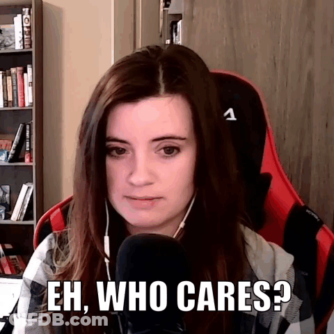 Woman Sitting In Front Of Microphone GIF