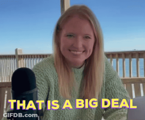 Woman Sitting In Front Of Microphone GIF