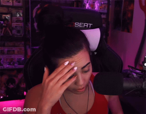 Woman Sitting In Front Of Microphone Holy Shot GIF