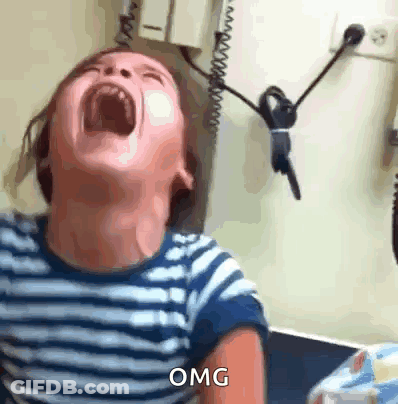 Woman Sitting In Front Of Microphone Phew GIF