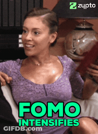 Woman Sitting On Couch Fomo Intensifies GIF