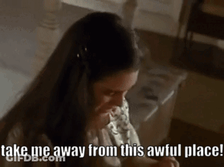 Woman Sitting On Couch Take Me Away GIF