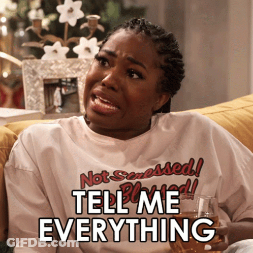 Woman Sitting On Couch With Not Stressed T-Shirt GIF