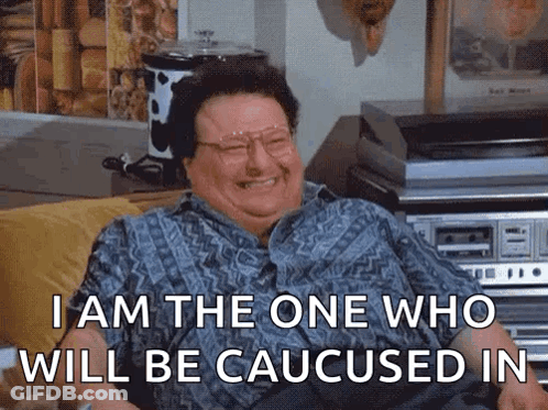 Woman Sitting On Couch With Text GIF