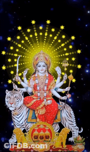 Woman Sitting On Tiger GIF
