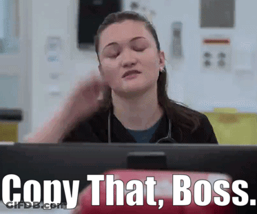 Woman Sitting With Eyes Closed Copy That Boss GIF