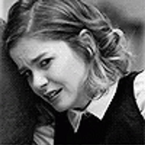 Woman Smiling After Fake Cry GIF