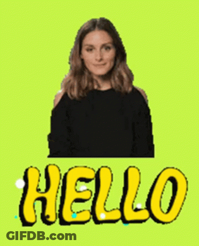 Woman Smiling And Waving Saying Hello GIF