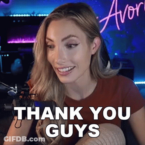 Woman Smiling At Microphone Saying Thank You GIF