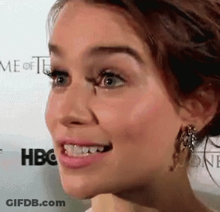 Woman Smiling Close Up GIF