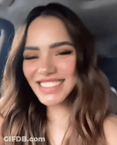 Woman Smiling Close Up GIF