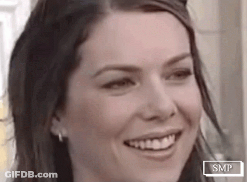 Woman Smiling Close Up GIF