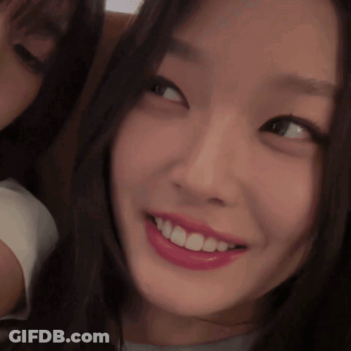 Woman Smiling Close Up GIF