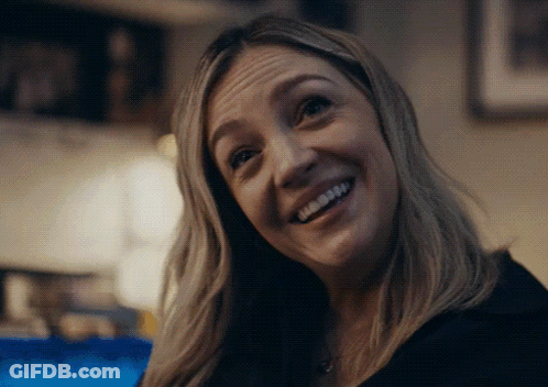 Woman Smiling Close Up GIF
