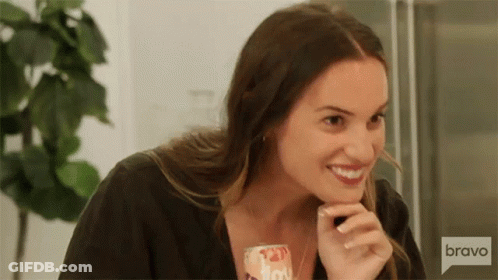 Woman Smiling Holding Soda Can GIF