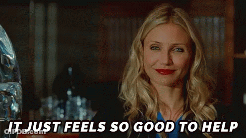Woman Smiling It Just Feels So Good To Help GIF