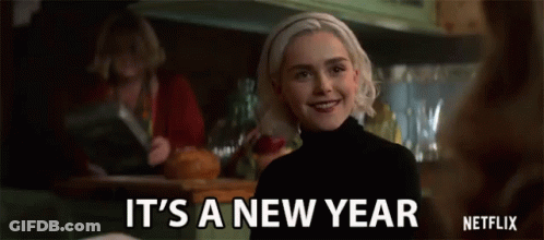 Woman Smiling It's A New Year Netflix GIF