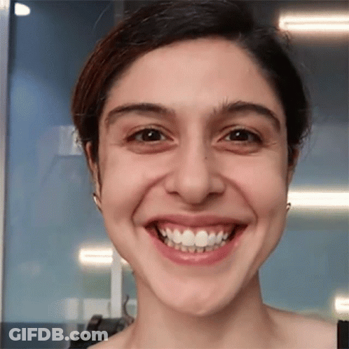 Woman Smiling GIF