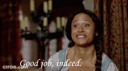 Woman Smiling Saying Good Job Indeed GIF