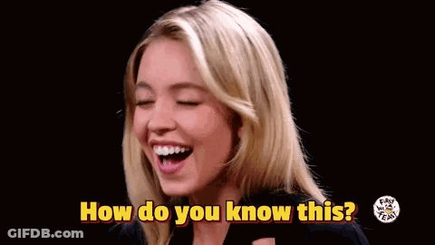 Woman Smiling Saying How Do You Know This GIF
