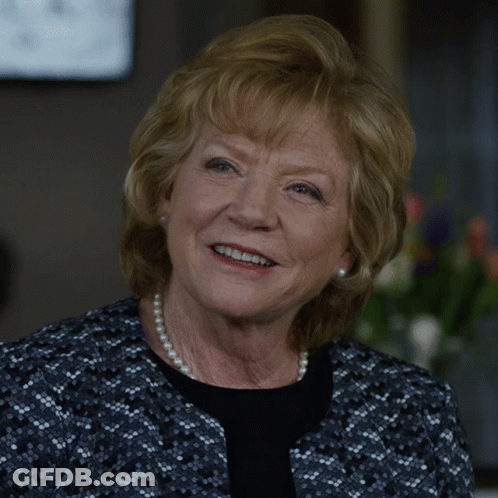 Woman Smiling Saying It's Good Talking To You GIF