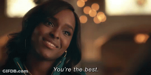Woman Smiling Saying You're The Best GIF