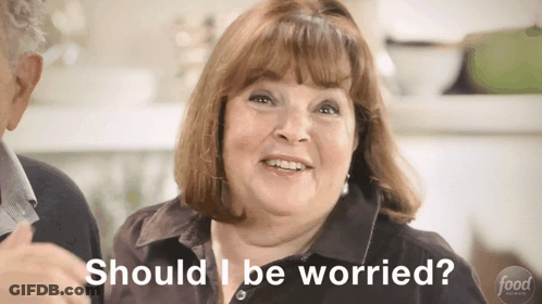 Woman Smiling Should I Be Worried GIF