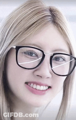 Woman Smiling Wearing Glasses GIF