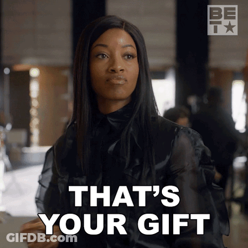 Woman Smiling With Blood On Face GIF
