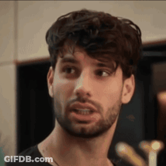 Woman Smiling With Hands On Chin GIF