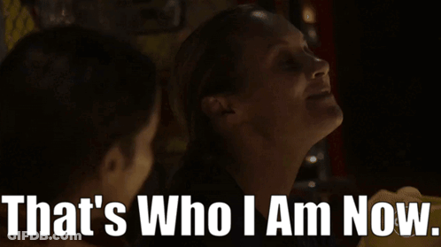 Woman Smiling With Who I Am Now GIF