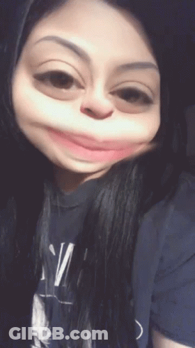 Woman Smoking Cigarette Happy 4/201 GIF