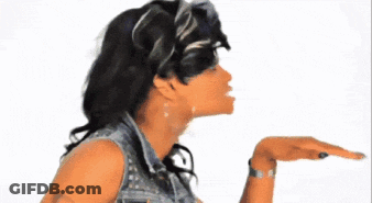 Woman Smoking Cigarette In Dark Room With HBO GIF