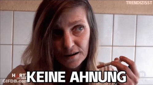 Woman Smoking Cigarette Keine Ahnung GIF