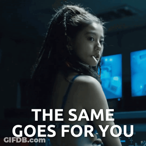 Woman Smoking Cigarette Same Goes For You GIF