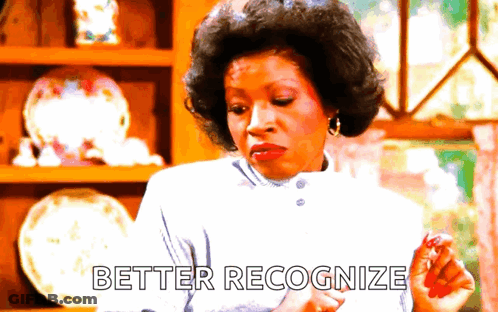 Woman Smoking Cigarette Saying Better Recognize GIF