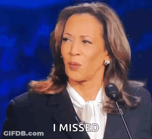 Woman Speaking Into Microphone I Missed GIF