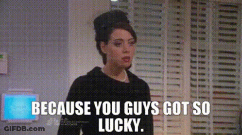 Woman Standing At Window Because You Guys Got So Lucky GIF