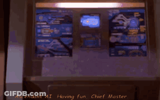Woman Standing Before Goedkoop Wall GIF