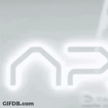 Woman Standing Before Question Mark Sign GIF