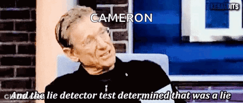 Woman Standing Before You Are Not The Father Sign GIF