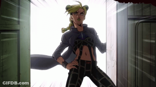 Woman Standing In Doorway Hand On Hip GIF