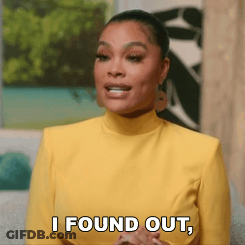 Woman Standing In Front Of Finals Sign GIF