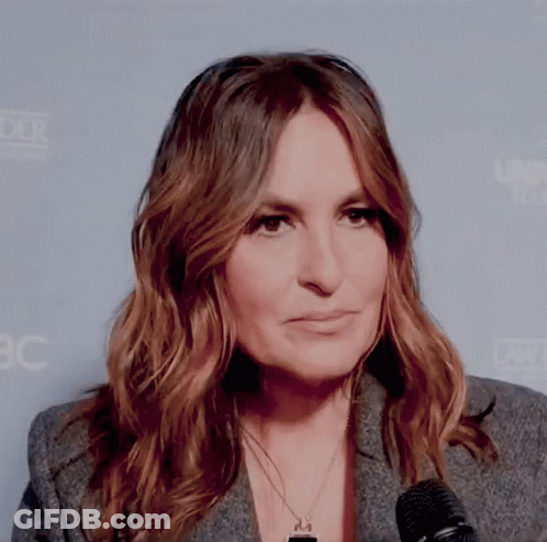 Woman Standing In Front Of Microphone GIF