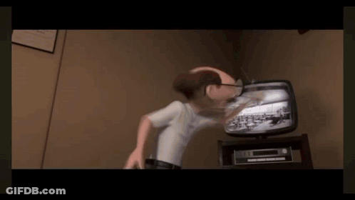 Woman Standing Next To Chair Saying Not At All GIF