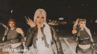 Woman Standing On Yacht With Arms Outstretched GIF