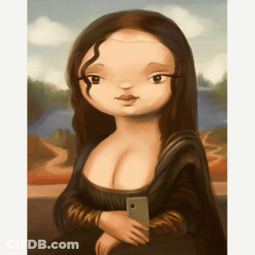 Woman Taking Selfie GIF
